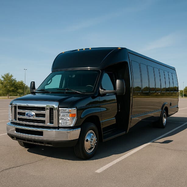 Brooklyn Park Shuttle Bus Rentals 18 Passenger Shuttle Bus