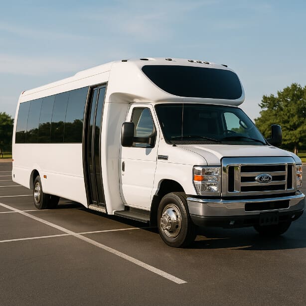 Brooklyn Park Shuttle Bus Rentals 20 Passenger Shuttle Bus