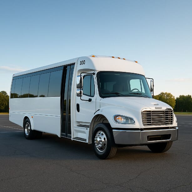 Brooklyn Park Shuttle Bus Rentals 25 Passenger Shuttle Bus