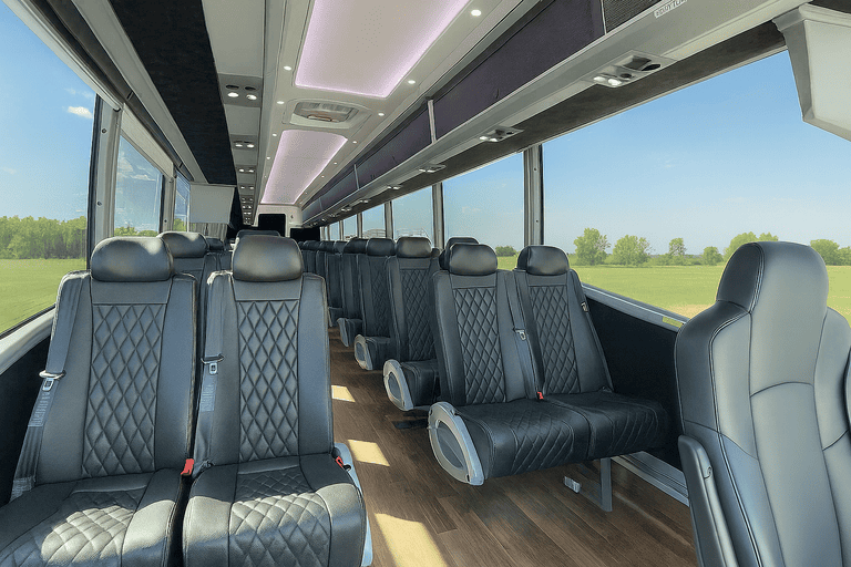 coach bus in Brooklyn Park