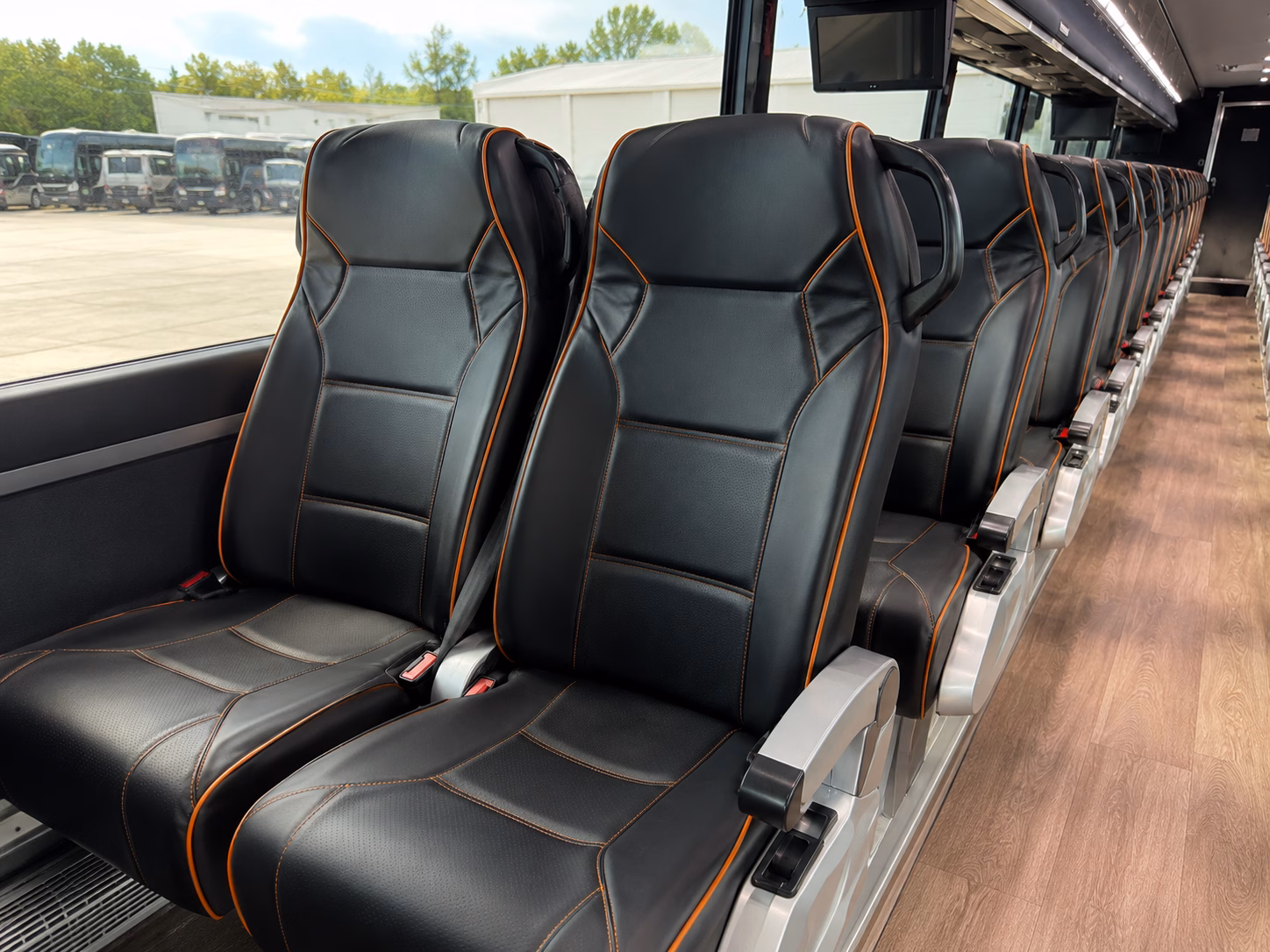 brooklyn park charter bus inside