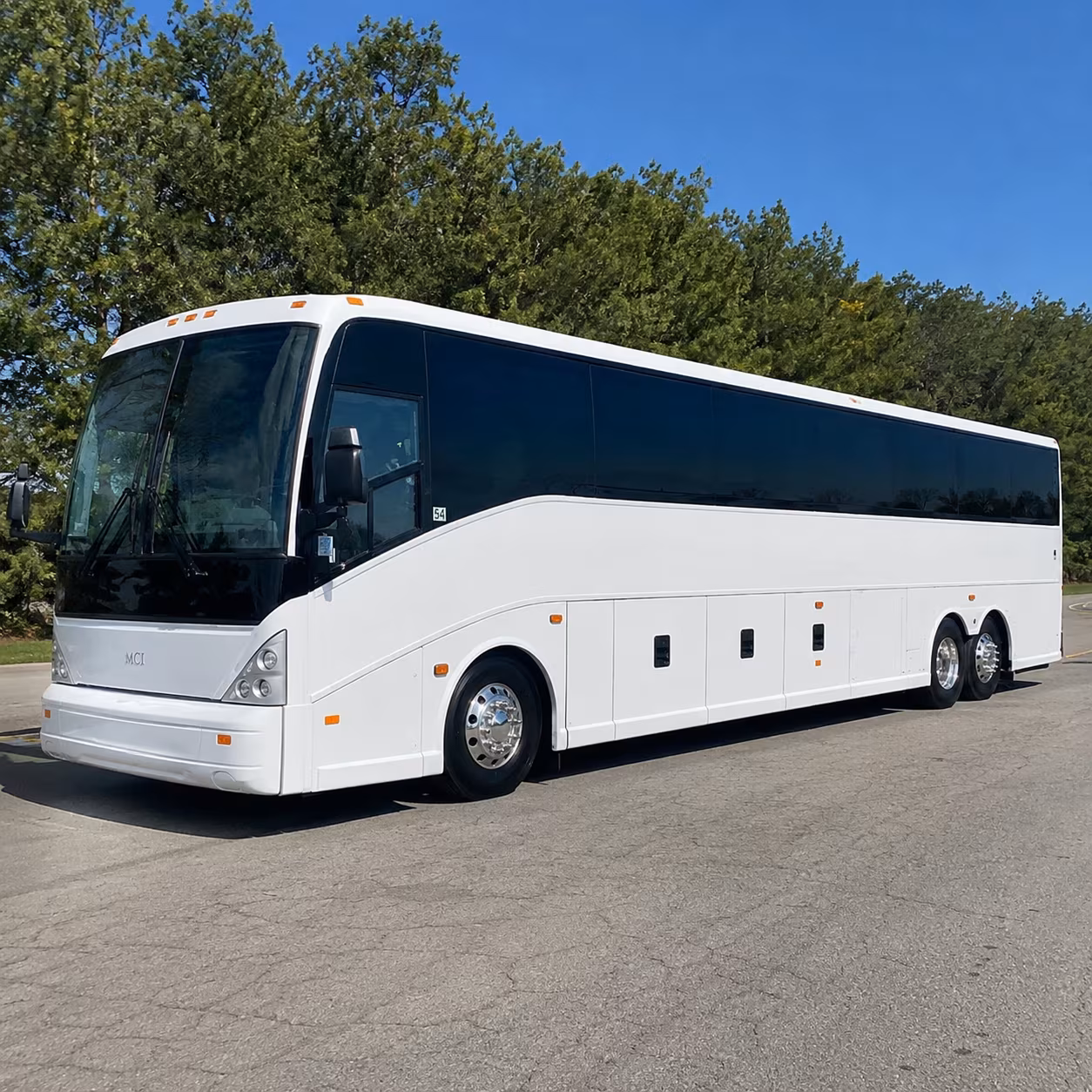brooklyn park construction and film crew shuttle buses